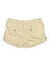 Justice 100% Cotton Solid Tan Khaki Shorts Size 16 - photo 2