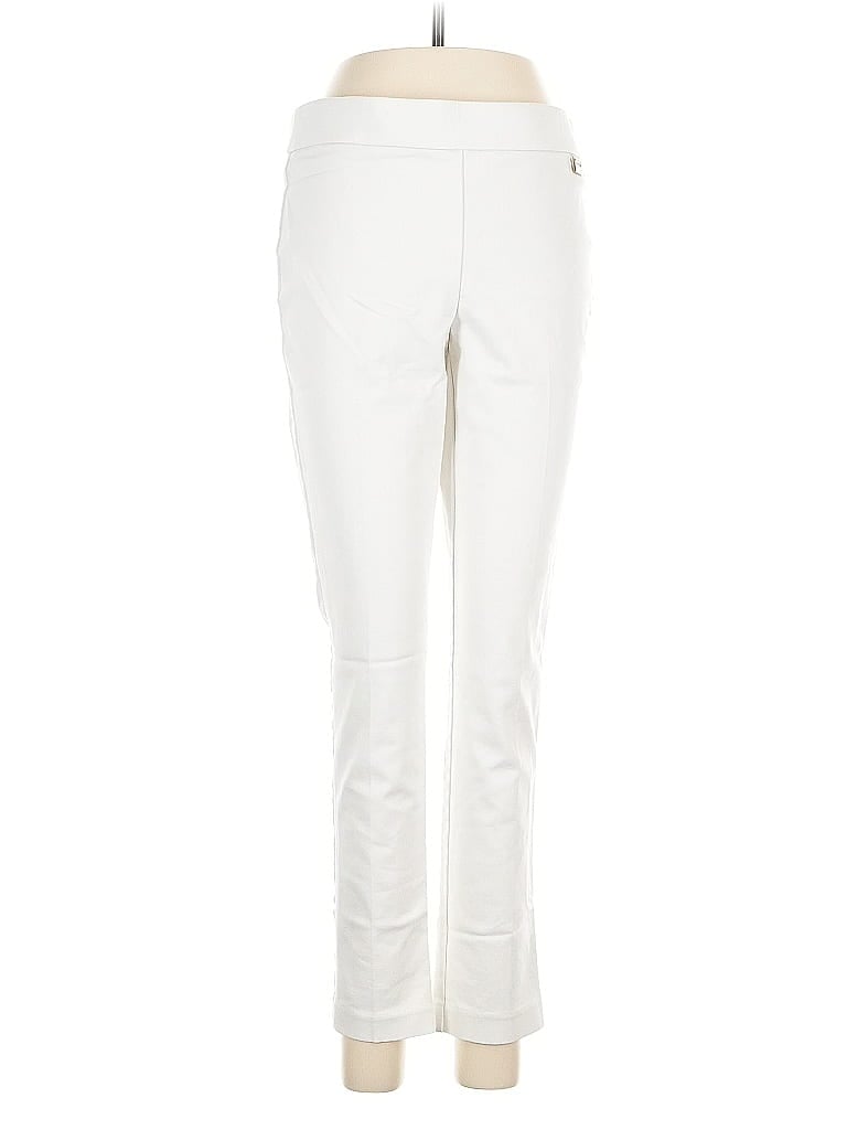 Pre-owned Calvin Klein Active Pants In White