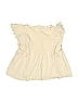 Zara Baby Ivory Short Sleeve Top Size 3-4 yrs - photo 1