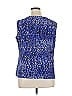 Jones Studio Blue Sleeveless Blouse Size 1X - photo 3