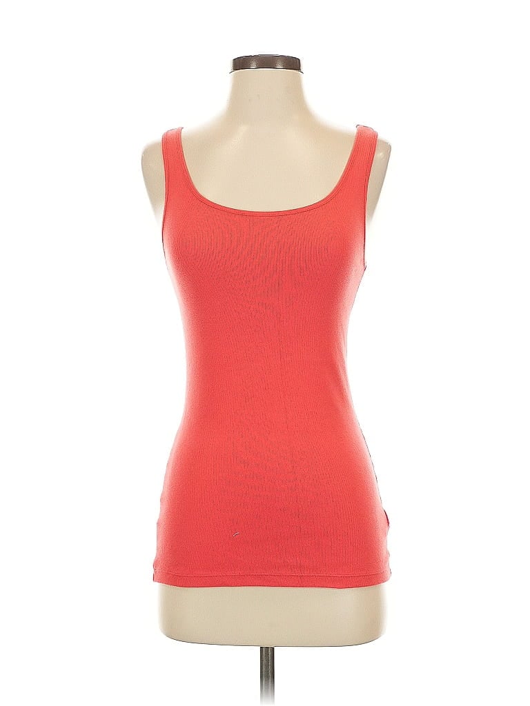 GAP OUTLET Pre-owned Tank Top Red Sweetheart Neckline Tops
