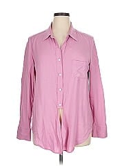 Karen Kane Long Sleeve Button Down Shirt