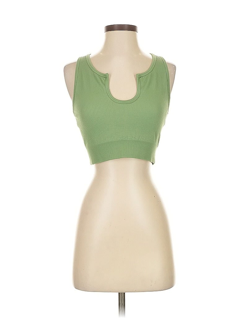 Pre-owned Unbranded Sports Bra In Green