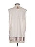 Pol Ivory Tan Sleeveless T-Shirt Size S - photo 2
