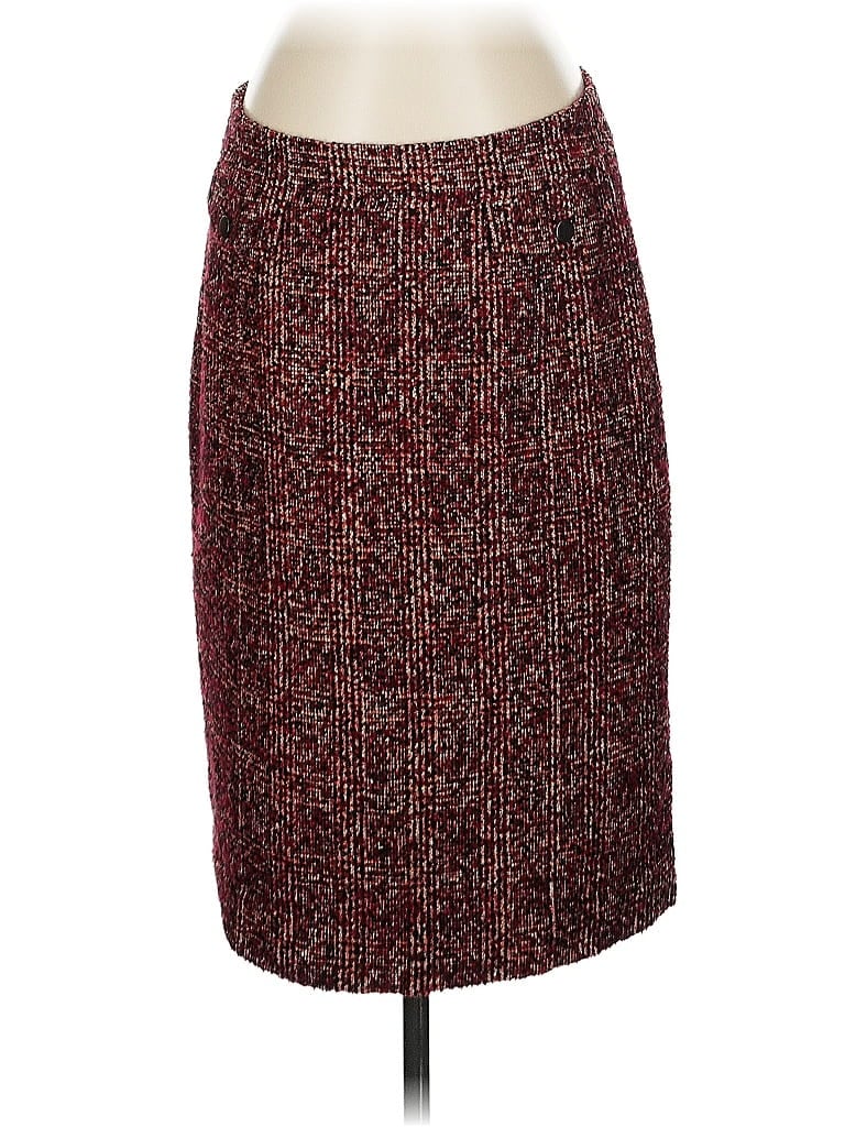 NORDSTROM Pre-owned Formal Skirt In Burgundy