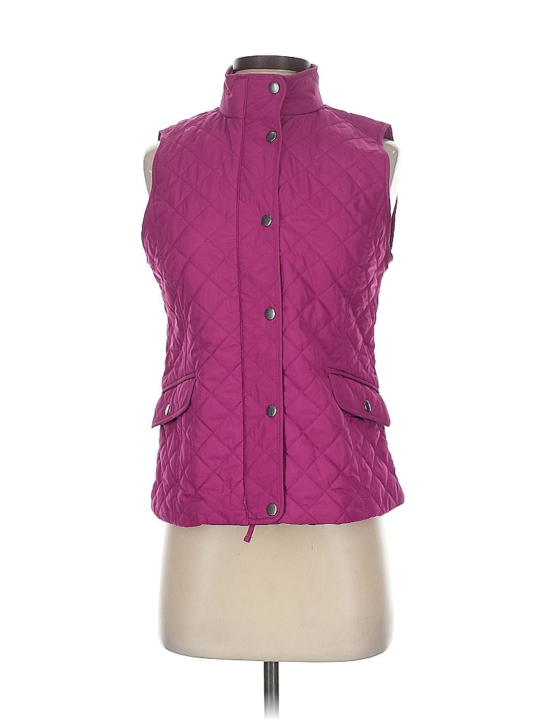 Pre-owned Talbots Vest In Purple