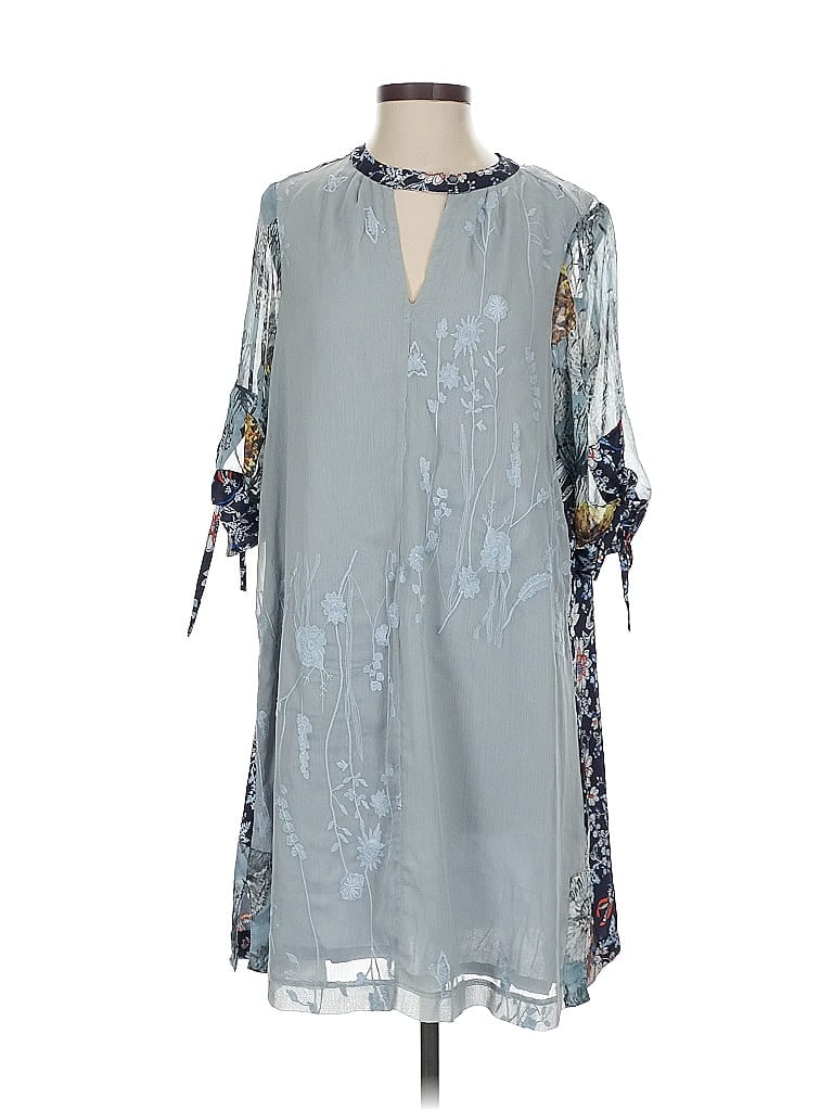 Tiny 100% Polyester Gray Casual Dress Size S - photo 1