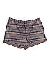 J.Crew Factory Store 100% Polyester Print Blue Shorts Size 4 - photo 1