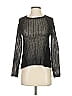 The Fisher Project Metallic Black Pullover Sweater Size XXS - photo 1
