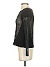 The Fisher Project Metallic Black Pullover Sweater Size XXS - photo 5