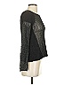 The Fisher Project Metallic Black Pullover Sweater Size XXS - photo 4