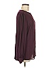 Fortune + Ivy 100% Polyester Burgundy Long Sleeve Blouse Size M - photo 3