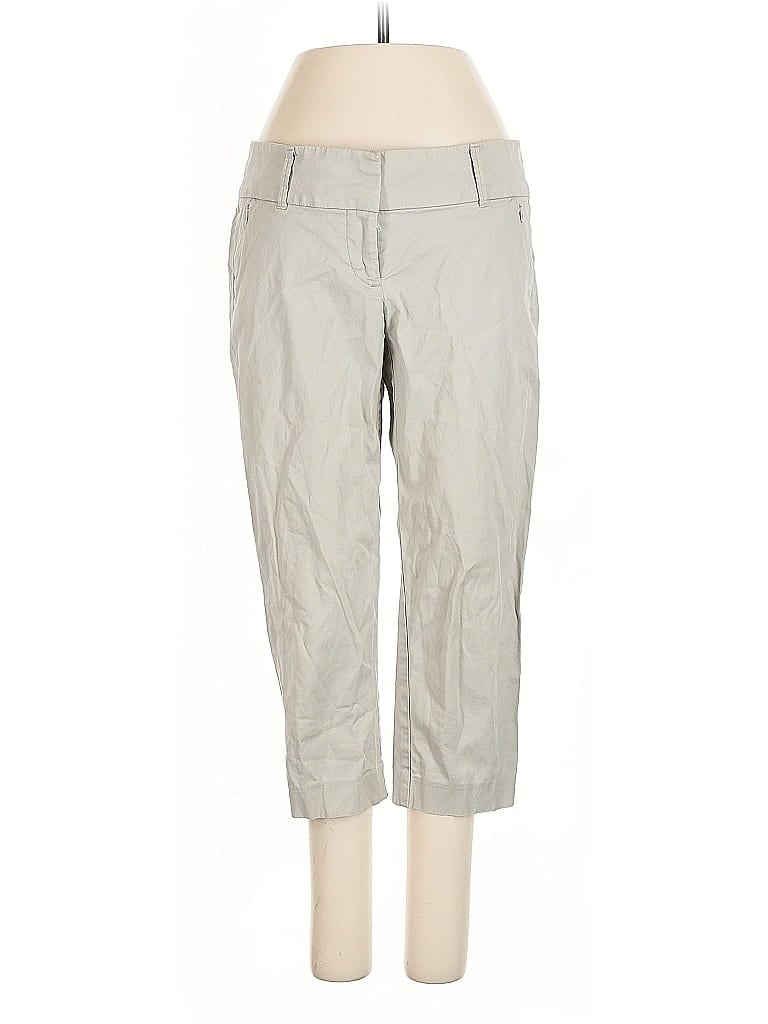 ANN TAYLOR Pre-owned Khaki Pant In Gray