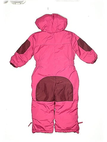 Pink Platinum One Piece Snowsuit (view 2)