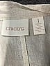 Chico's 100% Linen Ivory Blazer Size Med (1) - photo 6
