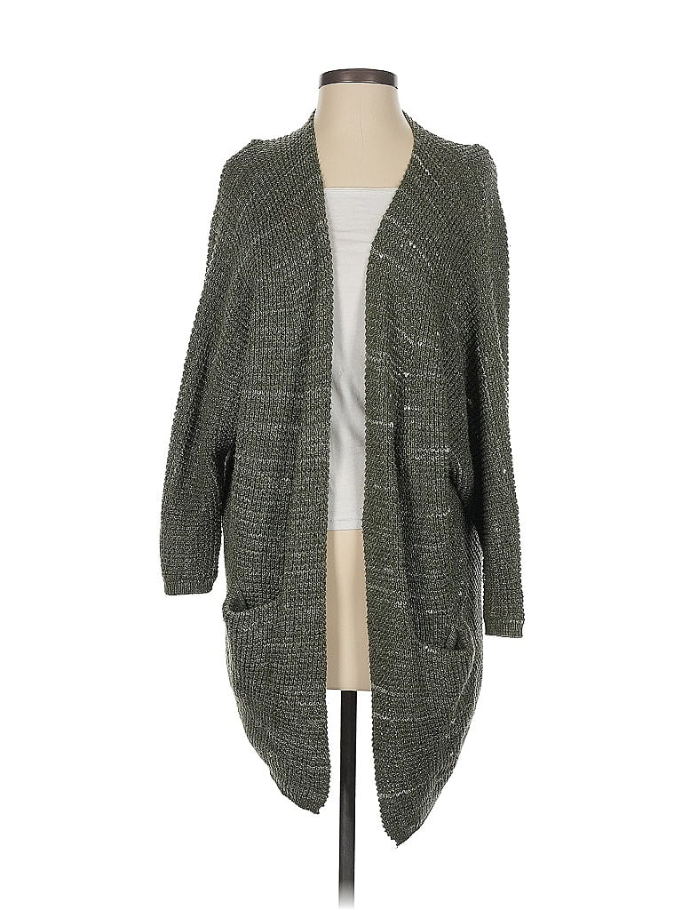 Pre-owned Universal Thread Cardigan Sweater In Green