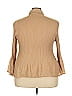 Sunny Taylor 100% Polyester Tan 3/4 Sleeve Blouse Size 3X - photo 2