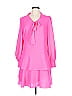 Sail to Sable 100% Polyester Pink Casual Dress Size L - photo 1