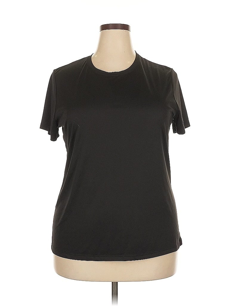 Hanes Black Active T-Shirt Size 2X - photo 1