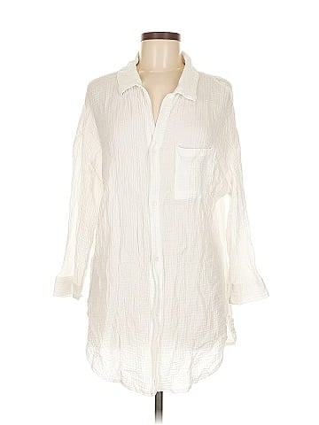 Kona Sol 3/4 Sleeve Button-Down Shirt (view 1)