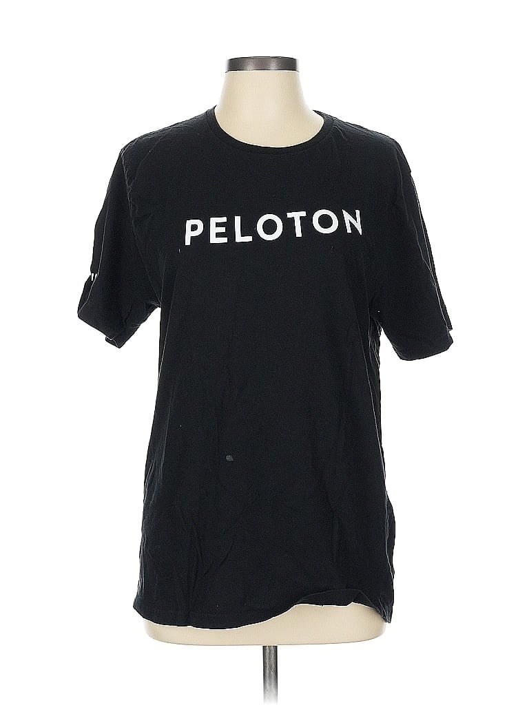 Click to view more detailed imagery on our partner's website Pre-owned Peloton Short Sleeve T-shirt In Black