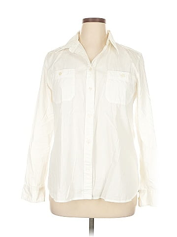 L-RL Lauren Active Ralph Lauren Long Sleeve Button-Down Shirt (view 1)