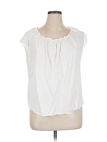 LC Lauren Conrad Short Sleeve Blouse (view 1)