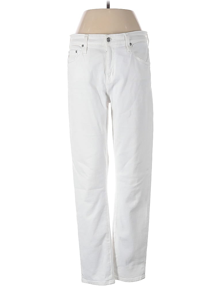 Pre-owned Adriano Goldschmied Jeans In White