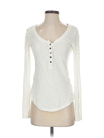 Free People Long Sleeve Henley (view 1)