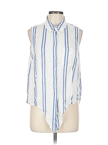 BeachLunchLounge Sleeveless Button-Down Shirt (view 1)