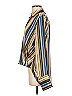 W by Worth 100% Polyester Stripes Gold Long Sleeve Blouse Size 8 - photo 5