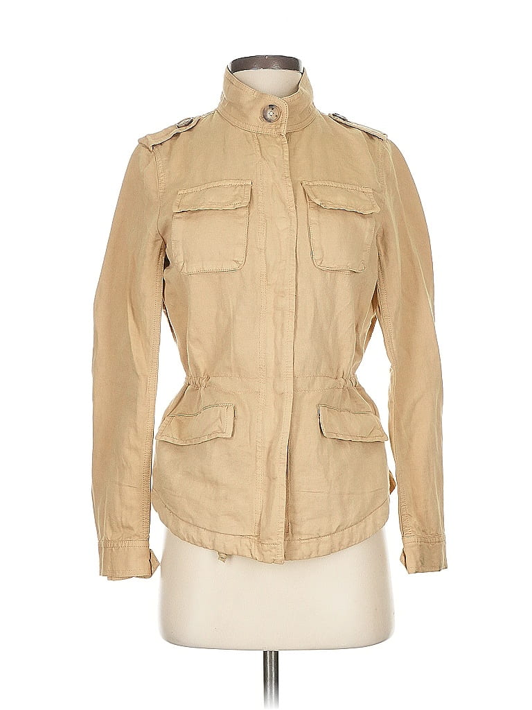 Pre-owned Ann Taylor Loft Jacket In Brown