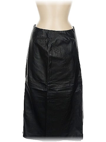 Emanuel Emanuel Ungaro Faux Leather Skirt (view 1)