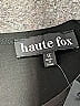 HAUTE FOX 100% Polyurethane Black Cocktail Dress Size 1X - photo 6