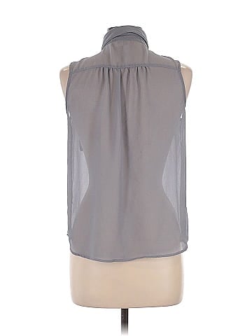 Adiva Sleeveless Button-Down Shirt (view 2)