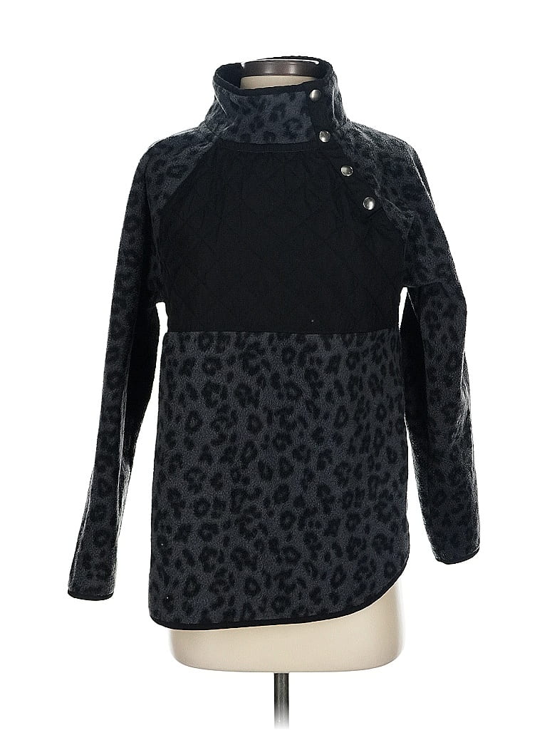 Pre-owned J.crew Factory Store Snow Jacket In Black