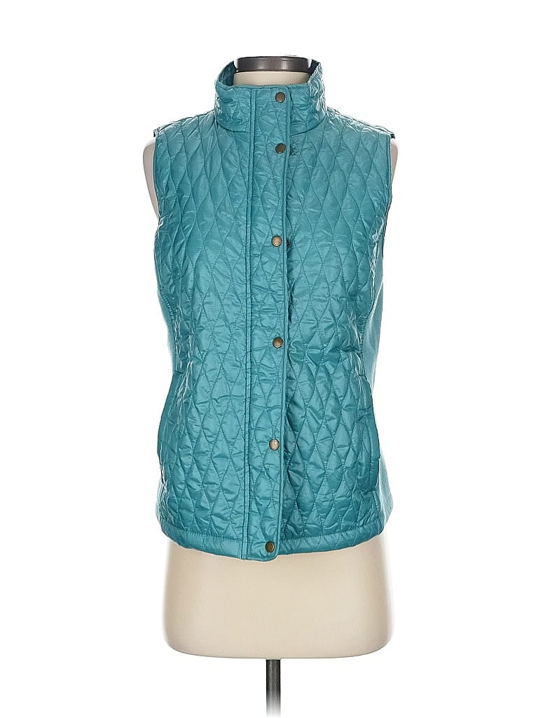 Click to view more detailed imagery on our partner's website Pre-owned Talbots Vest In Blue
