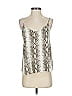 Slate & Willow Silver Sleeveless Blouse Size S - photo 1