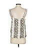 Slate & Willow Silver Sleeveless Blouse Size S - photo 2