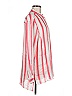 Worth New York Stripes Pink Long Sleeve Button-Down Shirt Size M - photo 3
