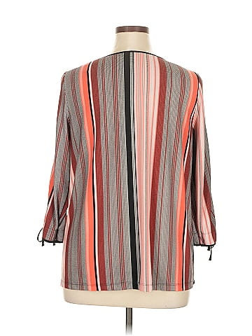 Roz & Ali 3/4 Sleeve Blouse (view 2)