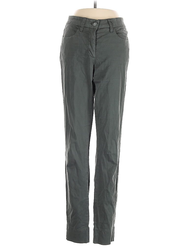 Pre-owned Luisa Cerano Casual Pants In Gray