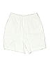 Basic Editions 100% Cotton Solid White Athletic Shorts Size S - photo 1