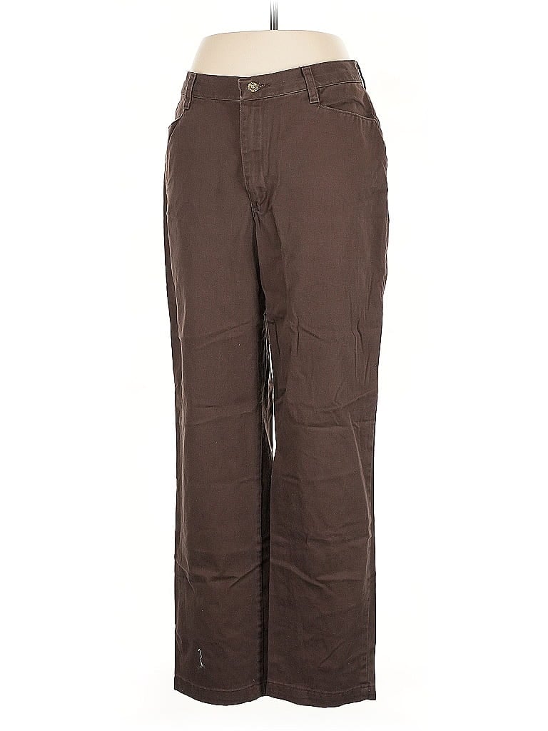 Riders by Lee Brown Casual Pants Size 12 - photo 1