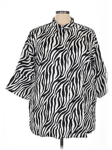 Ellos 3/4 Sleeve Blouse (view 1)