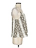 Slate & Willow Silver Sleeveless Blouse Size S - photo 4