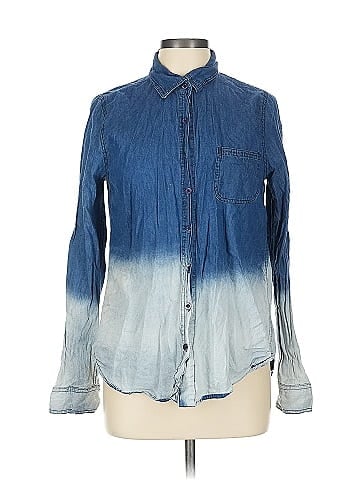 Blu Pepper Long Sleeve Button-Down Shirt (view 1)