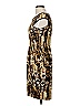 Karen Kane Graphic Gold Cocktail Dress Size M - photo 4