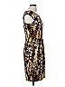 Karen Kane Graphic Gold Cocktail Dress Size M - photo 3