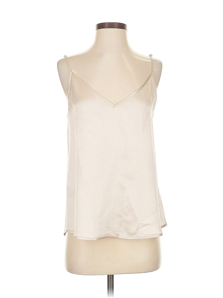 Babaton 100% Acetate Ivory Sleeveless Blouse Size S - photo 1